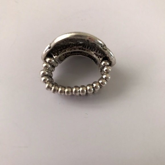 Celtic Inspired Rope Knot Design Ring Elastic Band - Picture 2 of 7